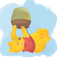 Winnie - the - Pooh Digital Drawing